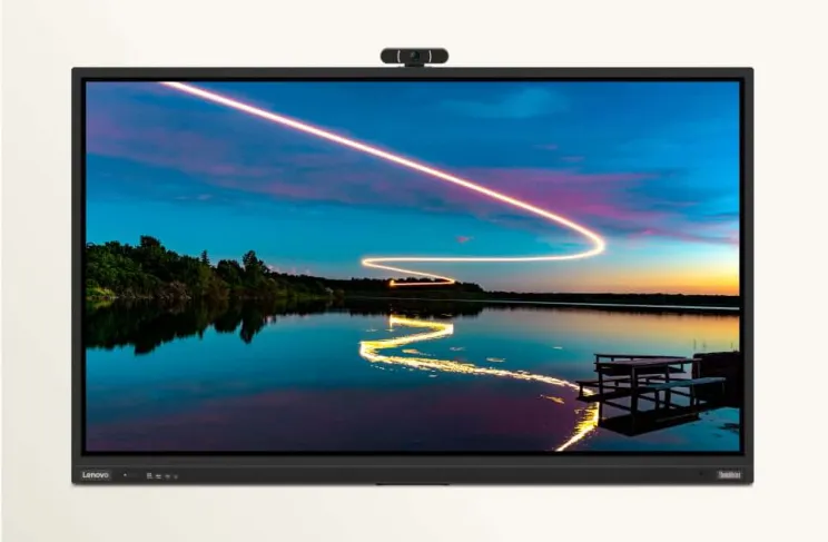 A Lenovo LFD-series monitor